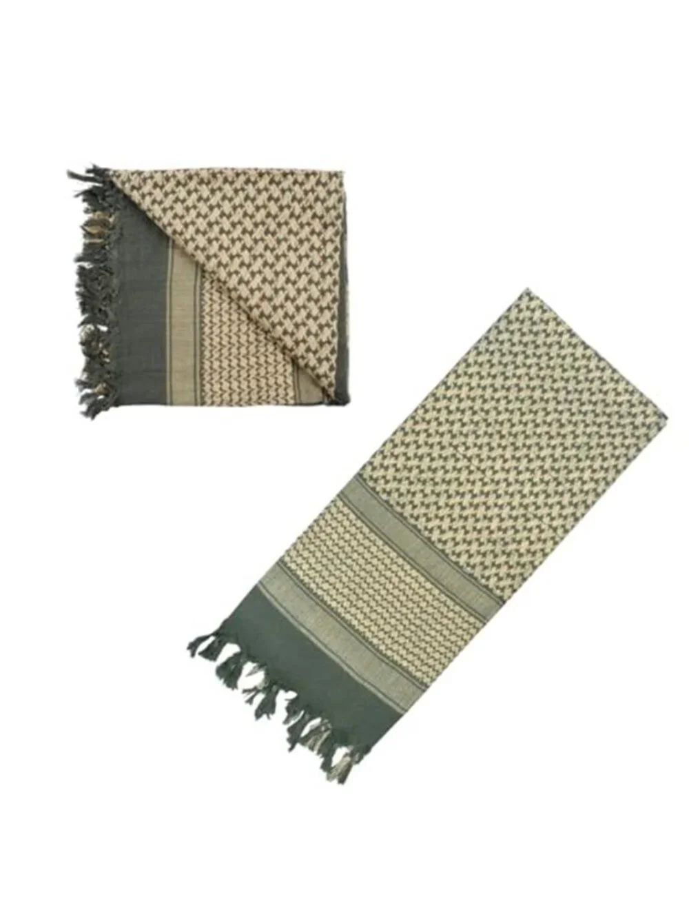 Men's Shemagh Keffiyeh Scarf Lightweight Tactical Desert Head Neck Wrap